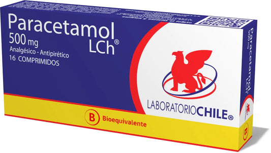 Paracetamol 500gr Laboratorios Chile